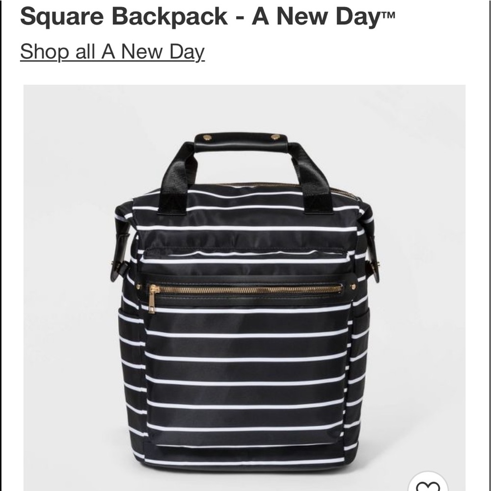A new day square backpack diaper bag